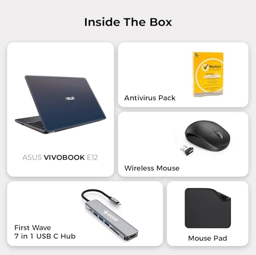 VivoBook E12 E203NA - 11.6'' Celeron N3350 4GB DDR3 256GB