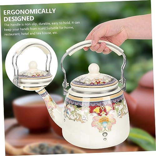 Enamel Tea Kettle - Enamel