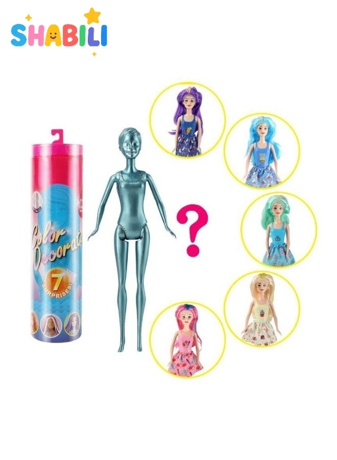 SHABILI Blind Box Surprise Doll - Color Reveal Makeup Play Ages 3+