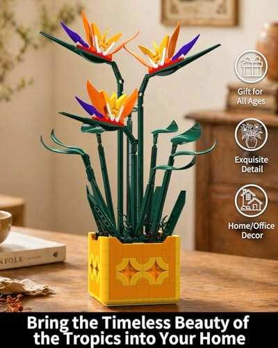 Bird of Paradise Building Set - 596pcs