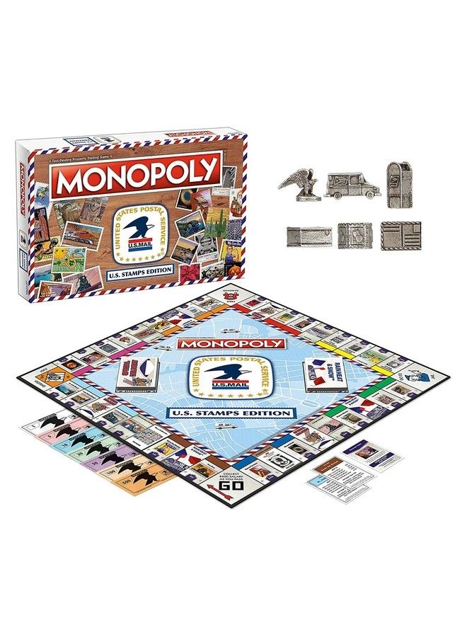 USAopoly Monopoly: U.S. Stamps Edition