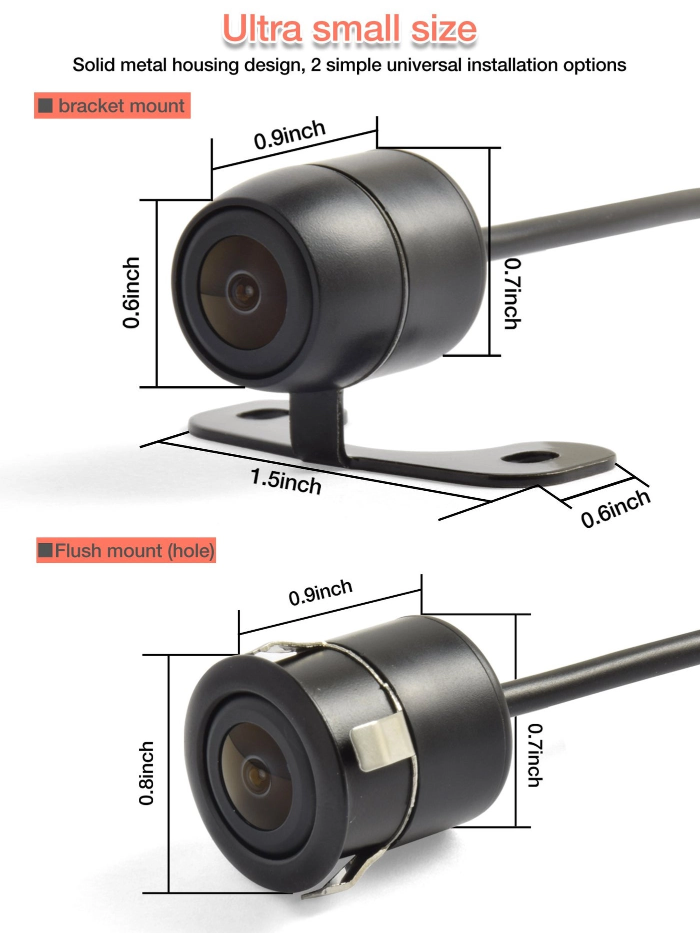 Universal Backup Camera - 480p