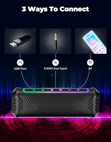 Motorcycle Sound Bar - two 2-inch