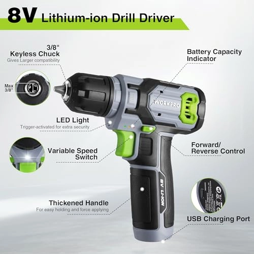 Cordless Drill - 2000mAh