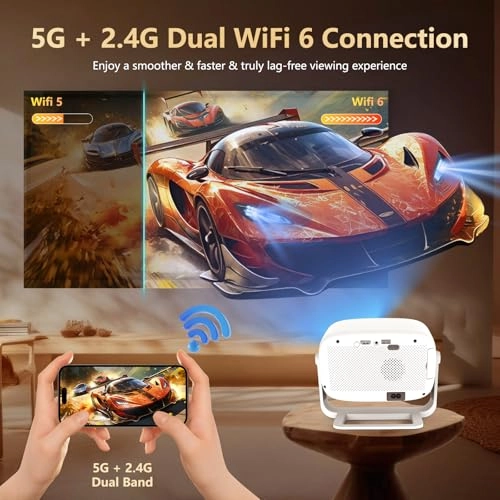Smart 4K Projector 600 ANSI 1080P