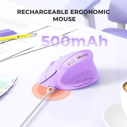 Ergonomic Vertical Mouse - Bluetooth, USB