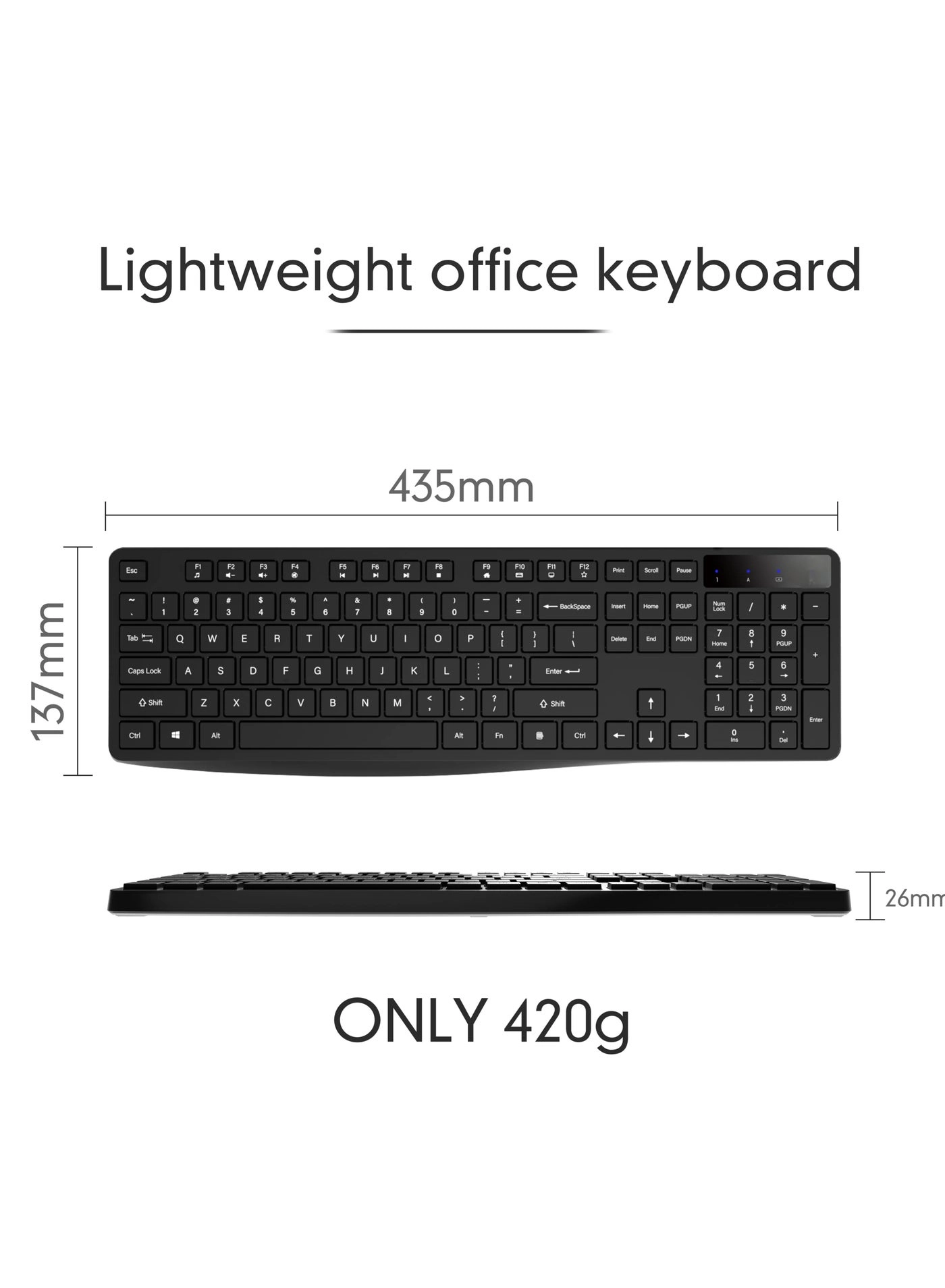 TOKM1 - EN/AR Wireless