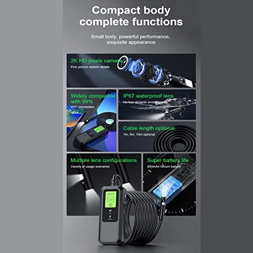 4.3 Inch Borescope - 8mm 1m,5m,10m