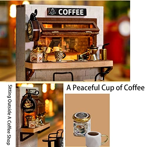 3D Wooden Puzzle Bookshelf Insert - Library of Books 1:24