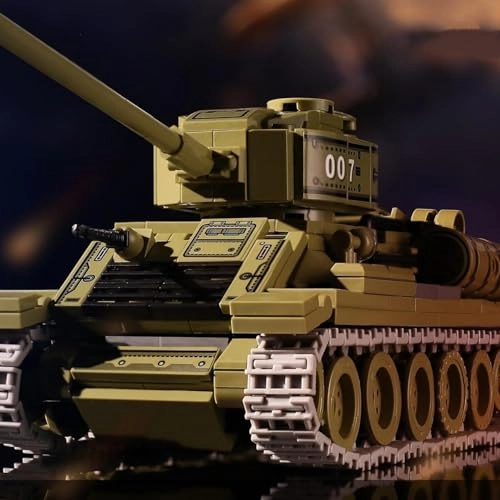 T-34 + 38T - WWII 1008 pcs