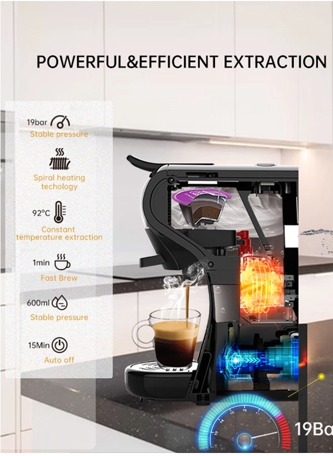4-in-1 Capsule Espresso Machine H1A