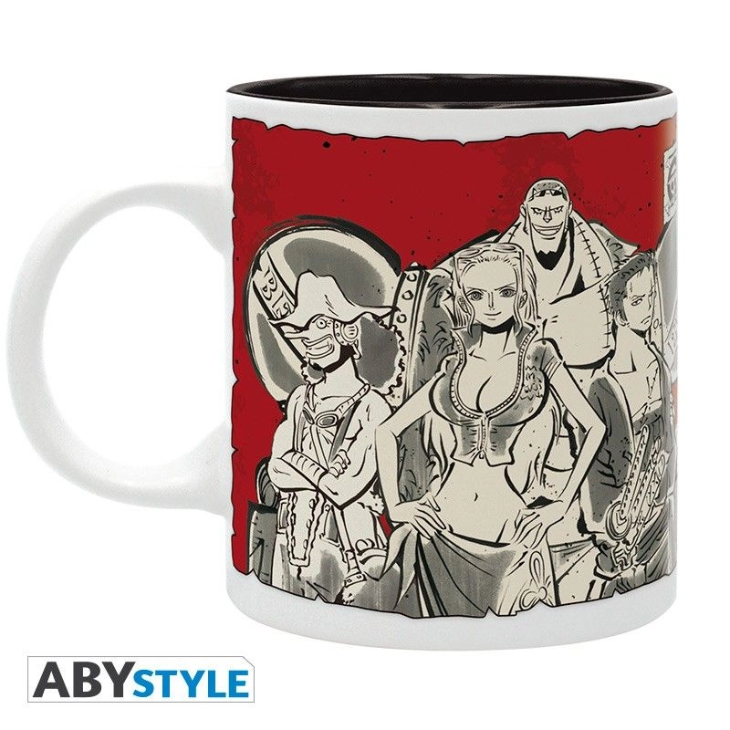One Piece Luffy'S Crew Subli Mug - Japanese Style - 320 ml