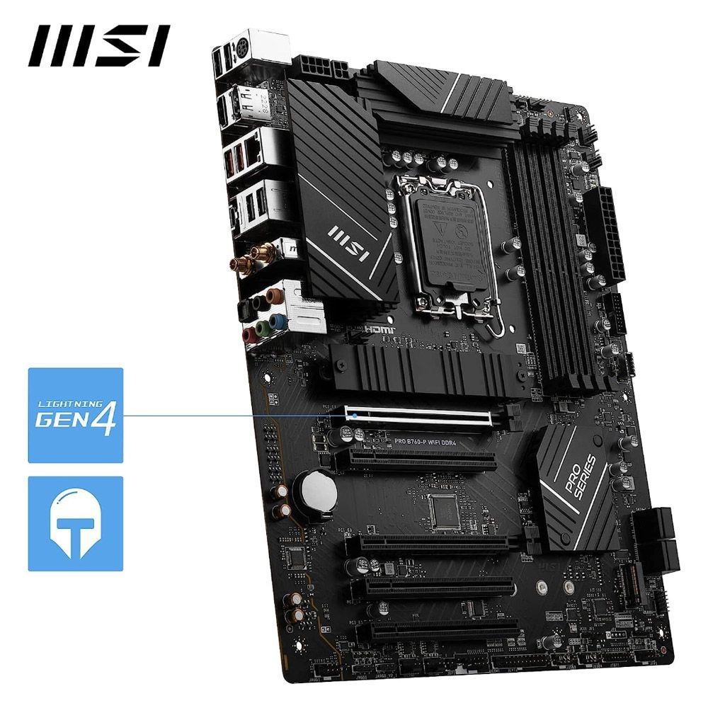 PRO B760-P - DDR4 Wi-Fi 6E