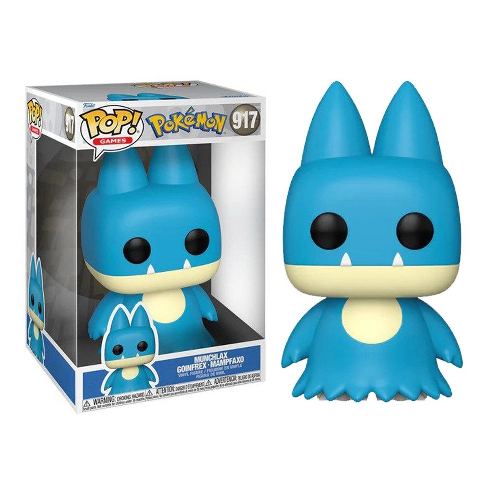 Munchlax - Pokemon - Pop! Jumbo! Games: Pokemon Munchlax Vinyl Figure