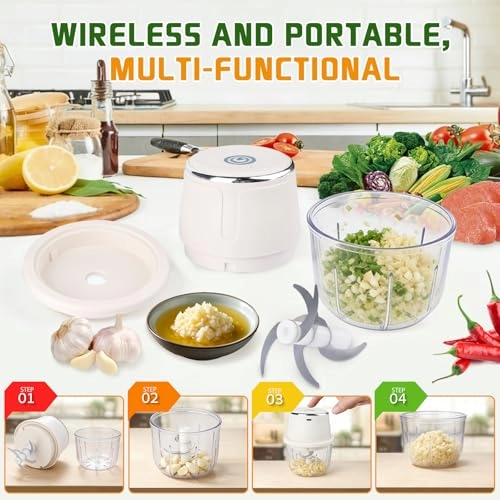 Electric Kitchen Chopper - 350ml USB