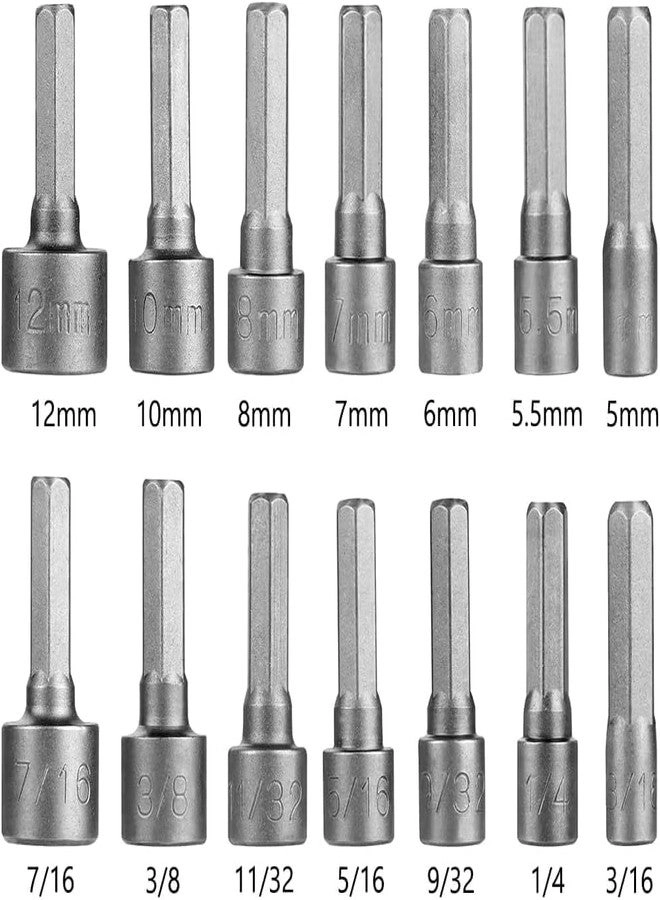 Power Nuts Driver Drill Bit Tools Set