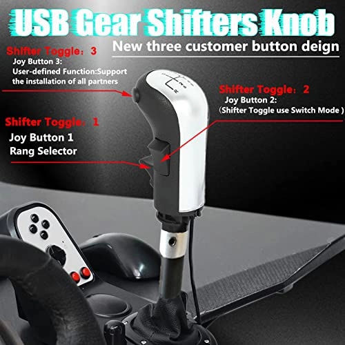 USB Gearshift Knob Shifter - G29/G920/G27