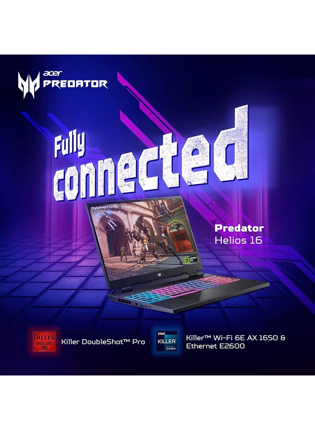 Predator Helios Neo 16 PHN16 - 16'' Core i9-13900HX 16GB DDR5 1TB SSD