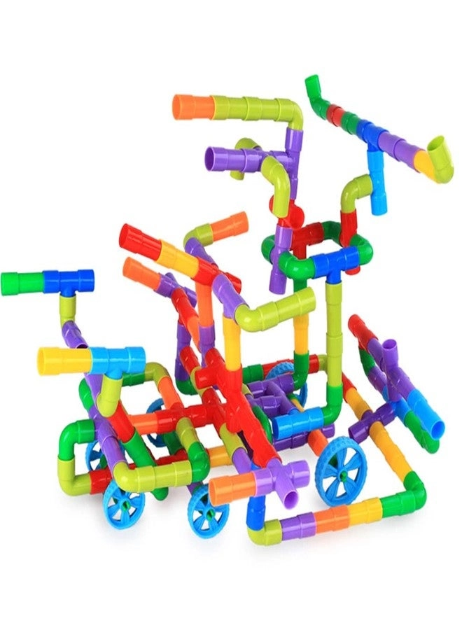 Hexa Building Blocks - 90 pcs Hexagon Block, 85 pcs Pipe Block