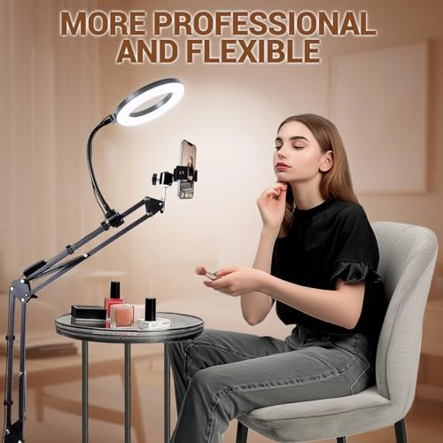 Overhead Phone Mount - Ring Light Flexible Arm