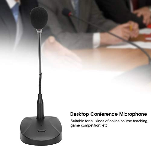 Gooseneck Desktop Mic Wired Microphone