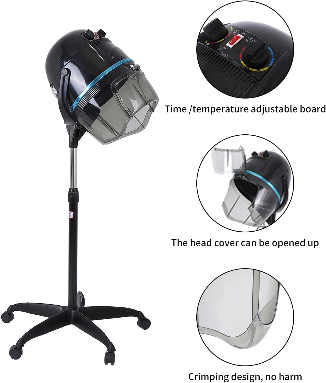 Stand Hair Dryer - 110V 1050W
