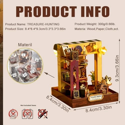 Miniature Landscapes Dollhouse Kit - 1:36