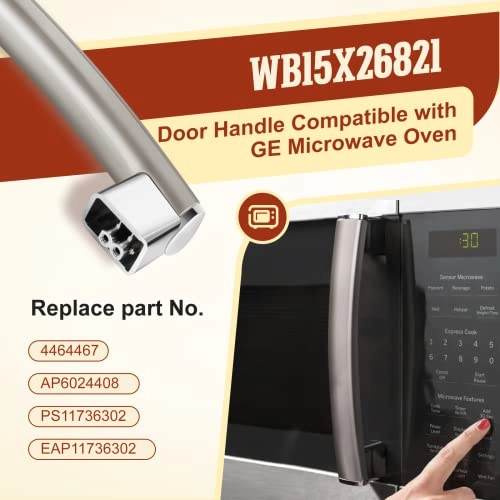 WB15X26821 - Door Handle Stainless Steel Color