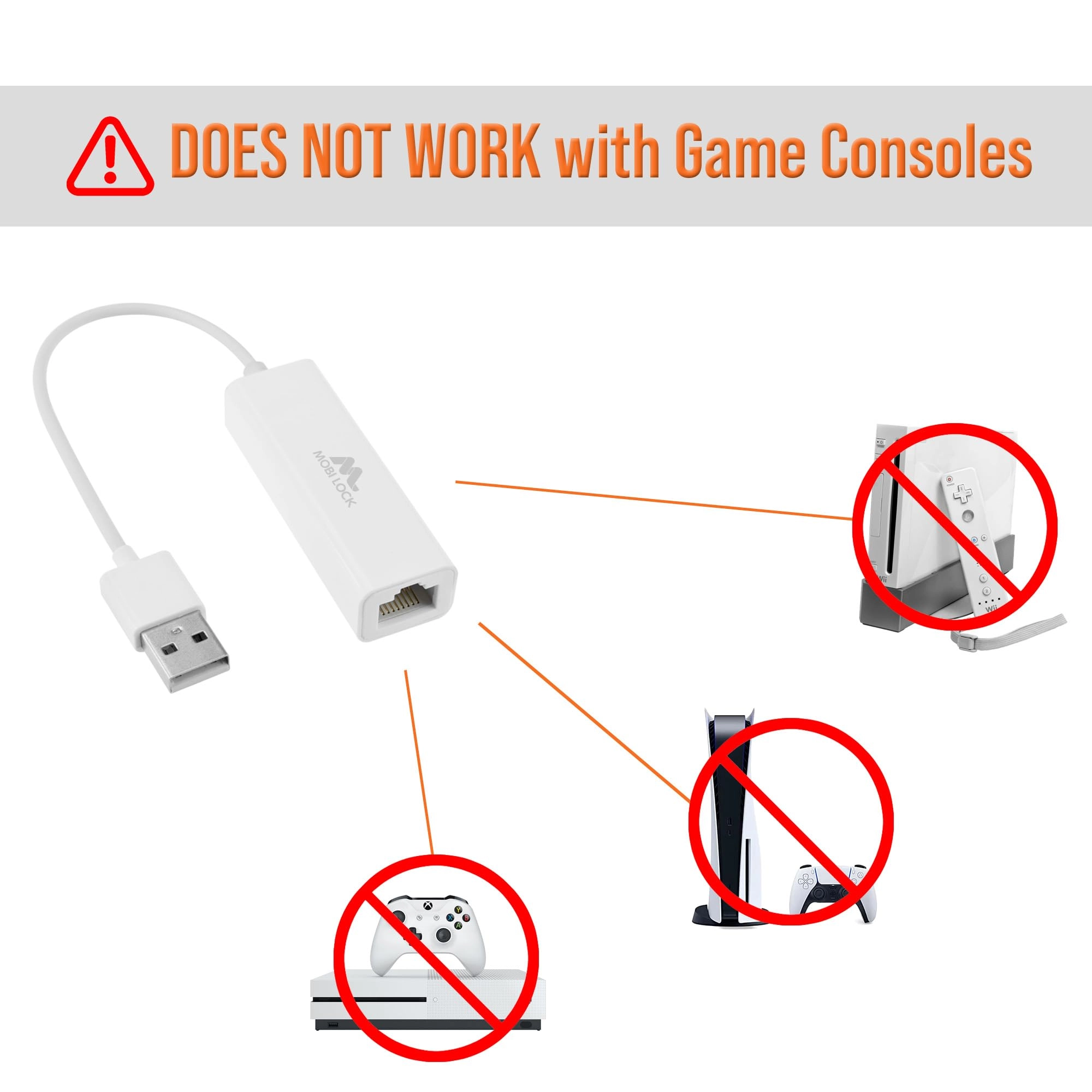 USB Ethernet LAN Network Adapter - Ethernet, USB, USB 2.0 USB