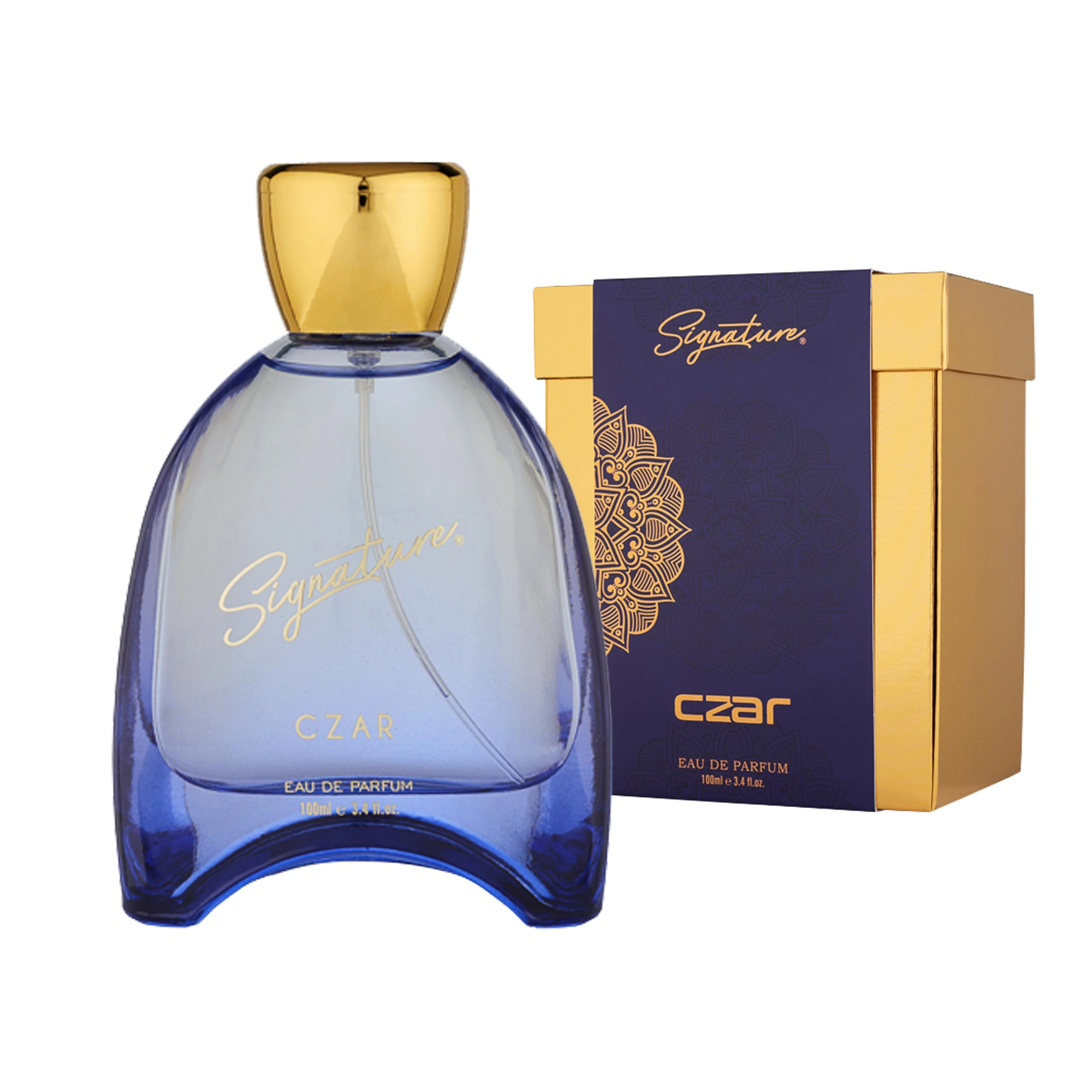 Aeromatic Care Pvt. Ltd, BAN LABS PRIVATE LIMITED 101, Ban House, Akshar Marg opp. Swaminarayan Temple, Rajkot RAJKOT GUJARAT India 360001 CZAR Eau de Parfum 100 ml