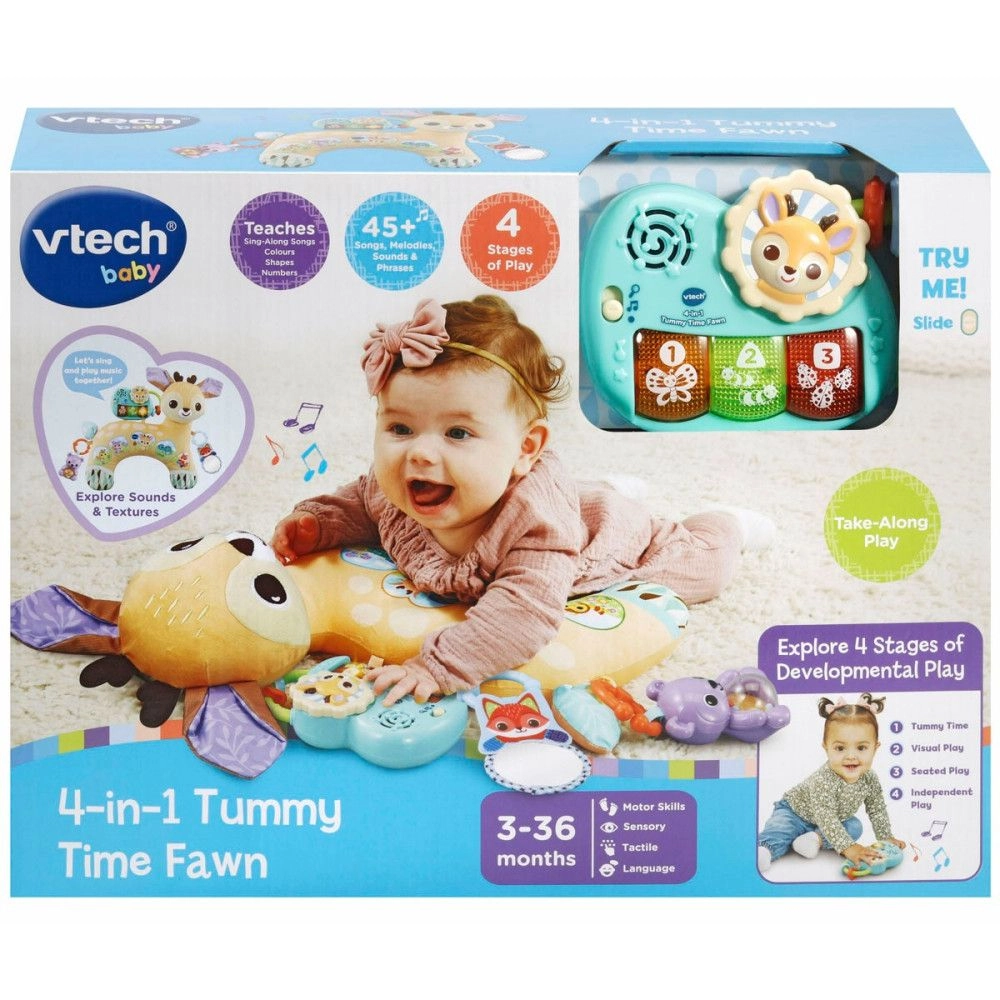 4 in 1 Tummy Time Fawn - 6-36 Months