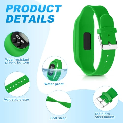 Fitness Tracker Watch Bundle