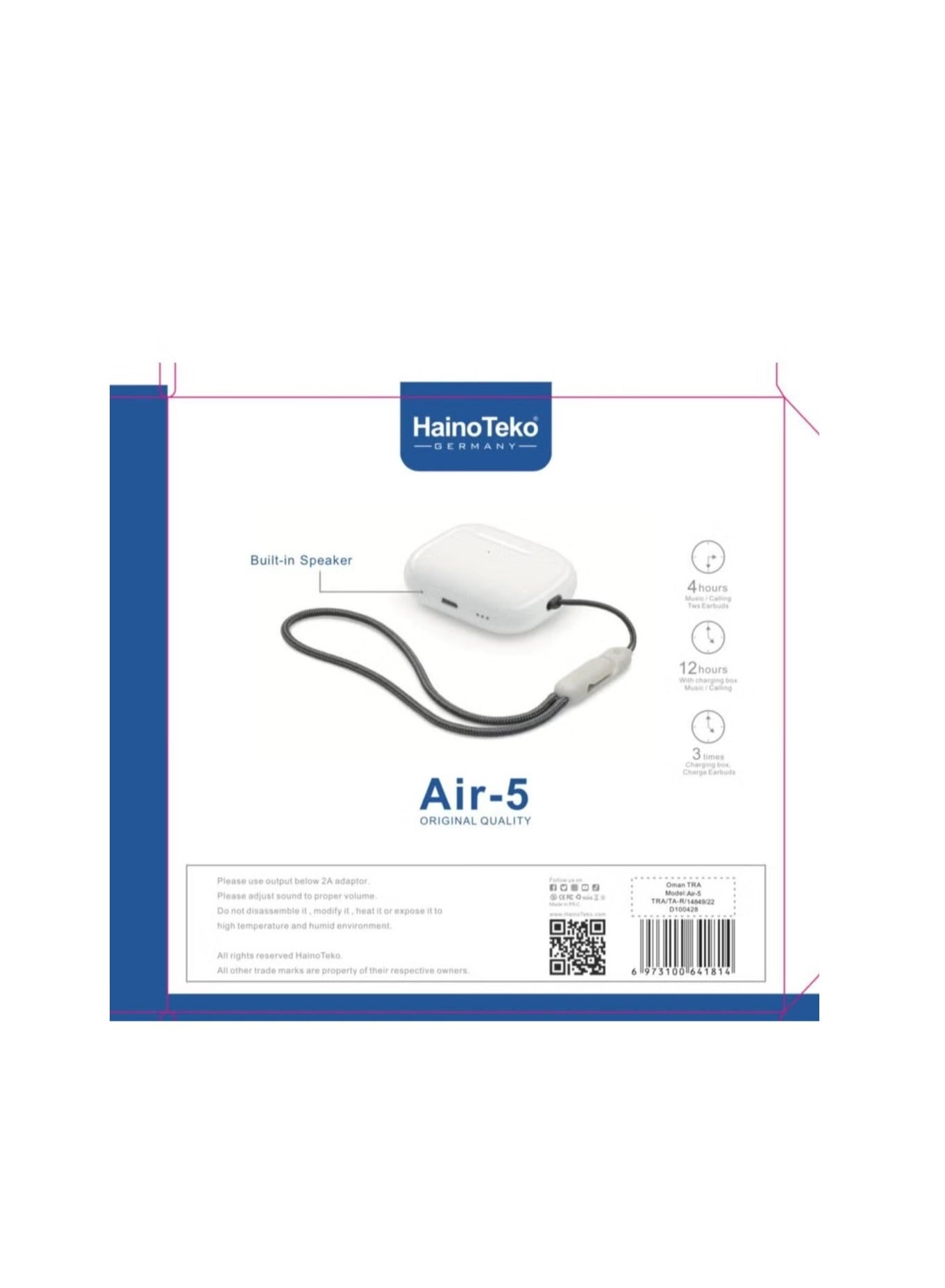 Air 5 Wireless Earphone
