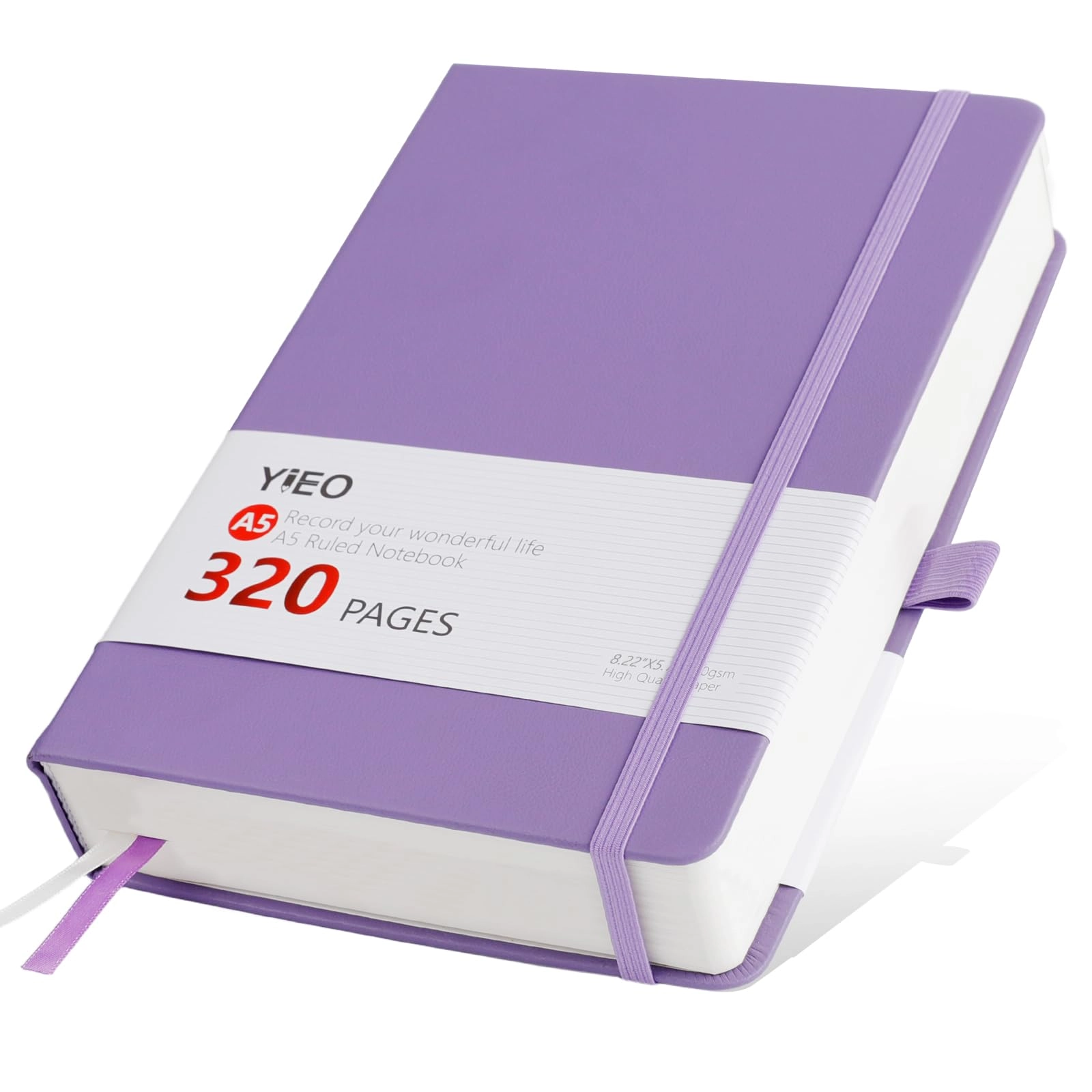 Notebook A5 Hardcover - Lined 160 Sheets