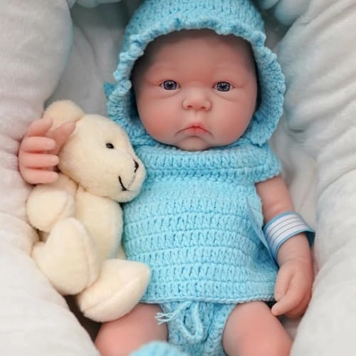 Reborn Baby Doll - 12" Silicone Boy Ages 3+
