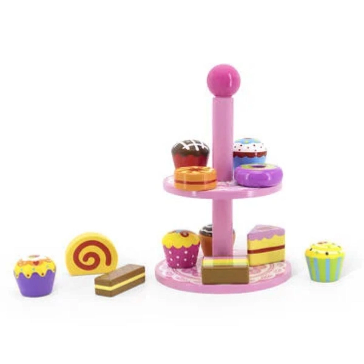 Cupcake with Stand - 3 +