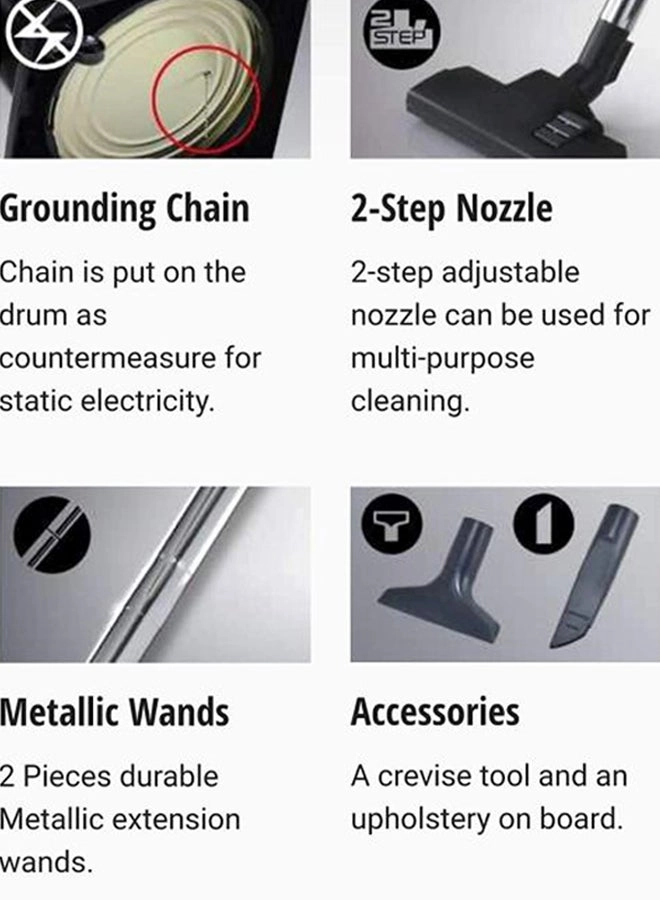 Electric Vacuum Cleaner (MC-YL633G747)