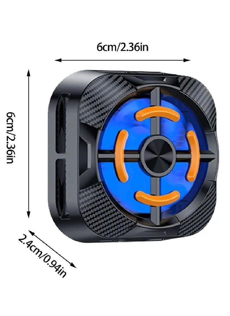 X79 Mobile Phone Cooling Fan - RGB Lights Adjustable Clip
