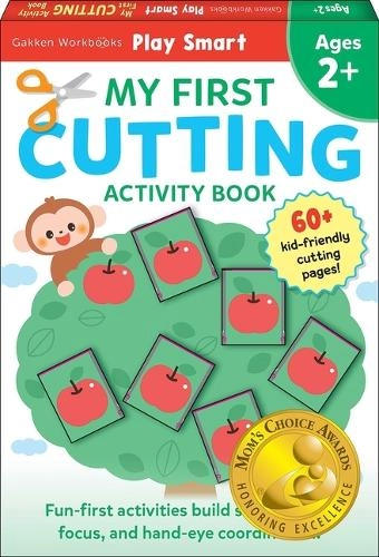 Gakken Co Ltd ,Japan My First Cutting Activity Sticker Book 134 pages 70 pcs