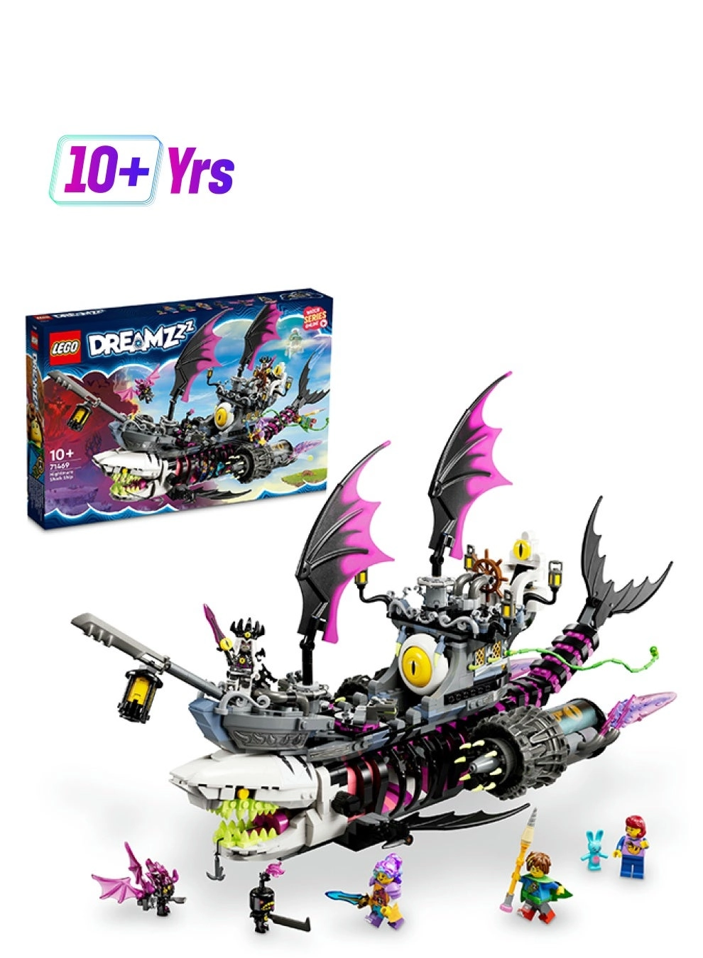 DREAMZzz Nightmare Shark Ship (71469)