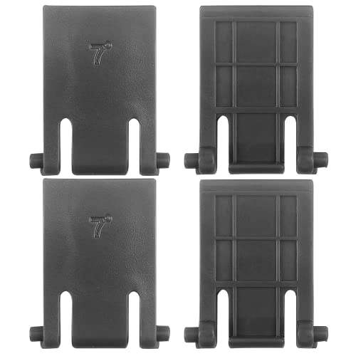 Keyboard Stand Feet Legs Replacement Kit - 4pcs Black