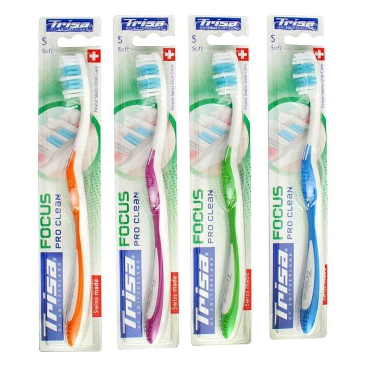 Trisa Focus - Soft 4-Piece Pack
