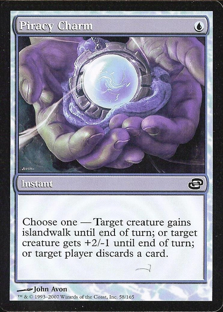 Wizards of the Coast Piracy Charm - Planar Chaos Common