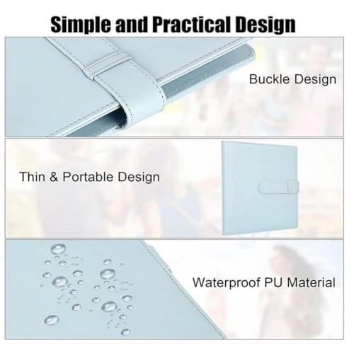 Instax Mini 256 Pockets PU Leather Photo Album