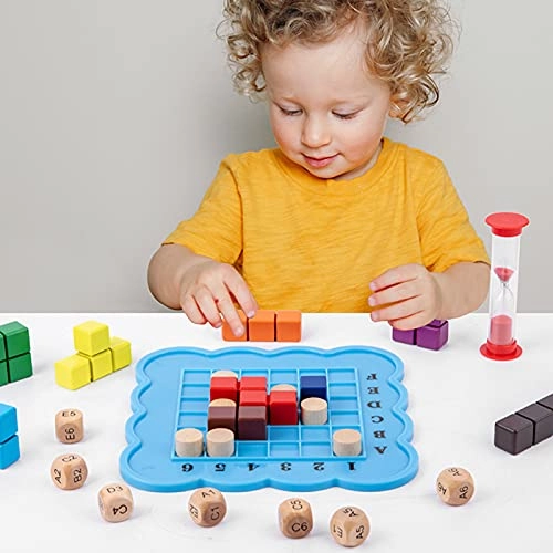 Magic Cube Assembling Building Blocks - over 3 years old