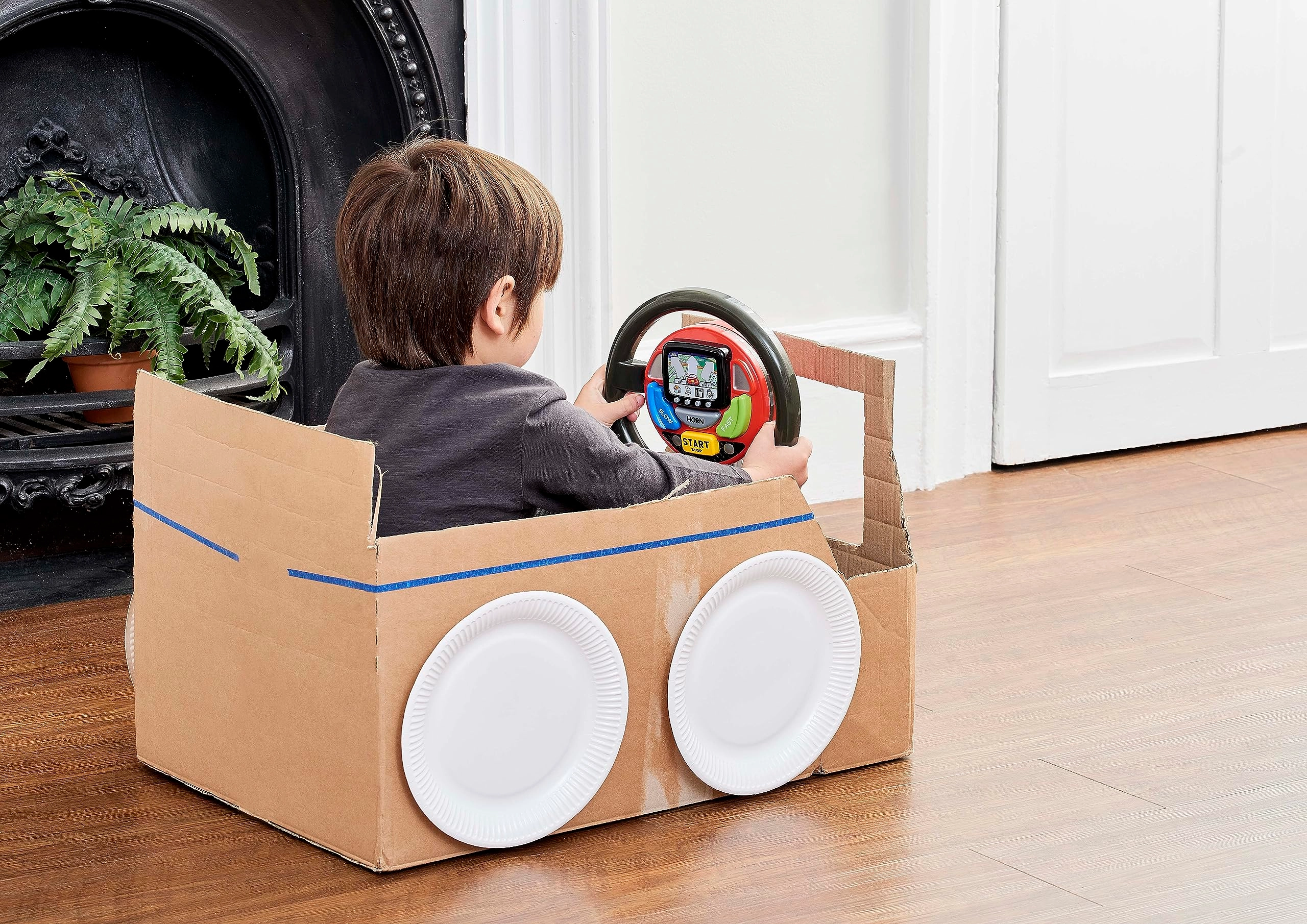 Casdon Sat Nav Steering Wheel Car - 18 months+