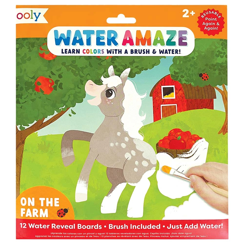 OOLY Water Amaze Water Reveal Boards - Suitable for 2 years and above