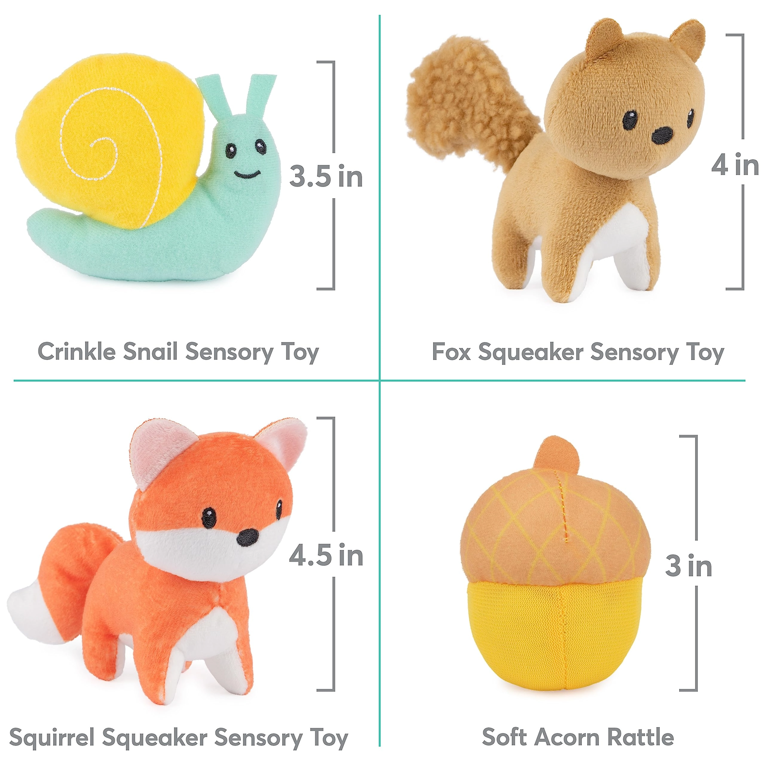 My Woodland Friends 5-Piece Plush Playset - 0 month(s) Plush Other 1 piece(s)