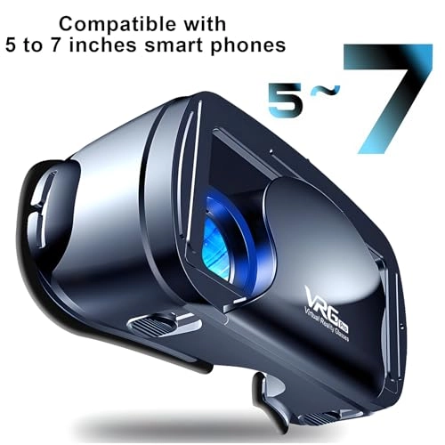 VR Headset - Adjustable Anti-Blue Light 3D