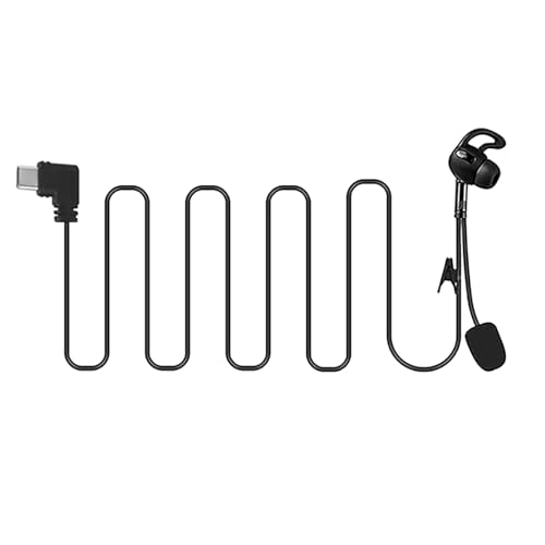 Football Referee In-Ear Headphones Type C for V6C/V4C Plus Referee Intercom